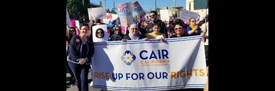 Council on American-Islamic Relations - Greater Los Angeles Area (CAIR - LA)'s banner