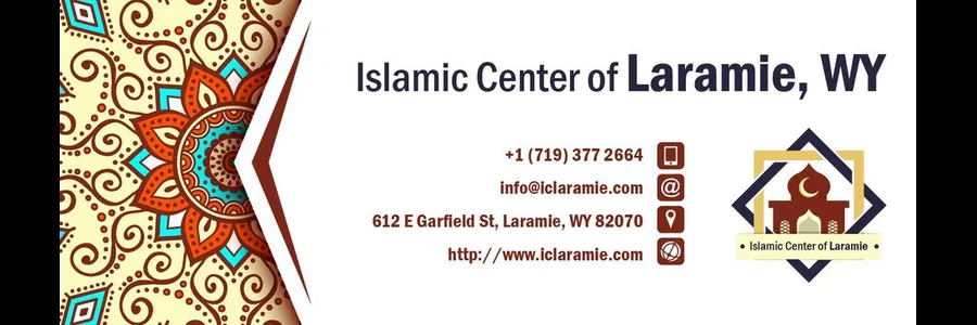 Islamic Center of Laramie's banner