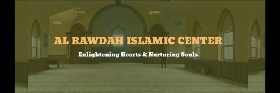 Al Rawdah Islamic Center's banner