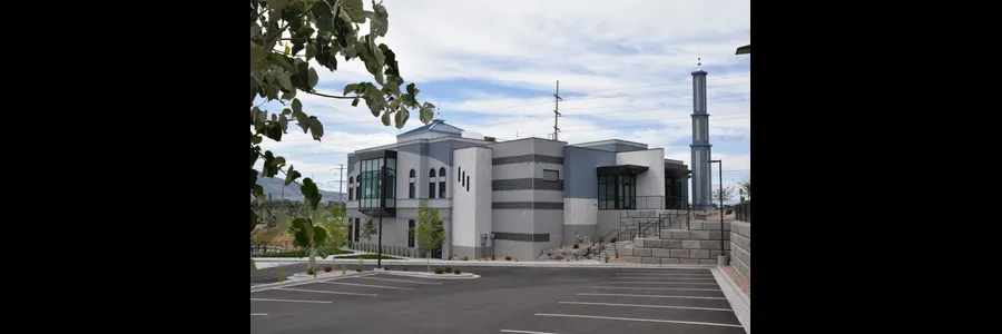 Utah Islamic Center's banner
