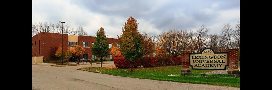 Lexington Universal Academy's banner
