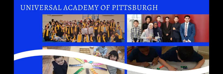 Universal Academy of Pittsburgh's banner