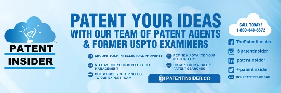Patent Insider's banner