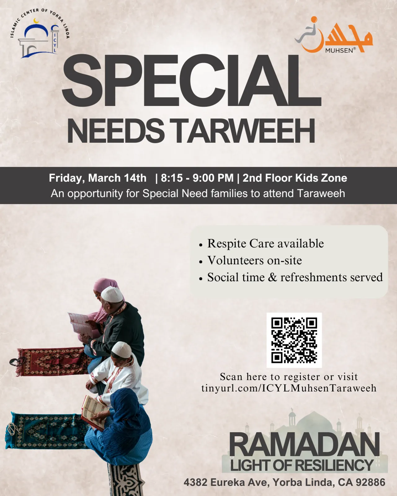 Special Needs Taraweeh by ICYL!