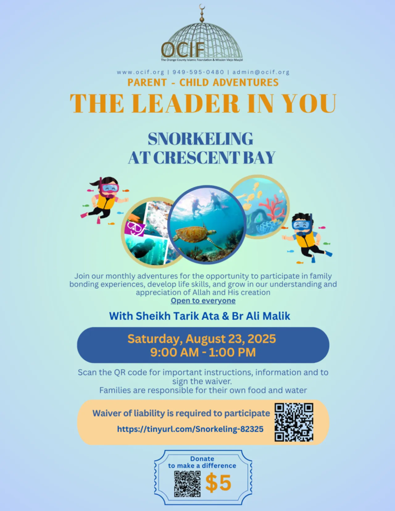 The Leader in You | Snorkeling At Crescent Bay