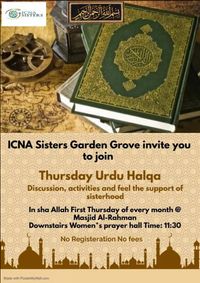 Thursday Urdu Halqa