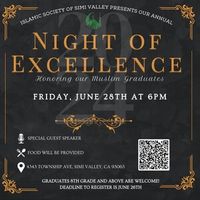 Night of Excellence: Honoring our Muslim Graduates