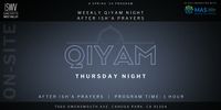 Weekly Qiyam Night