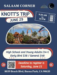 Salaam Corner Knotts Trip