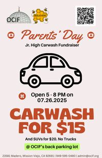 Jr. High Carwash Fundraiser