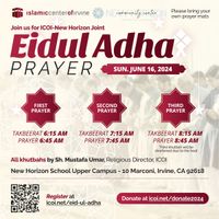Eidul Adha Prayer
