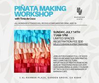 PIÑATA MAKING WORKSHOP with Tinta de Coco