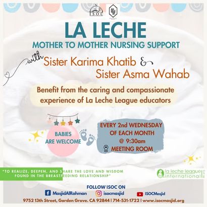 La Leche Mother to Mother Nursing Support