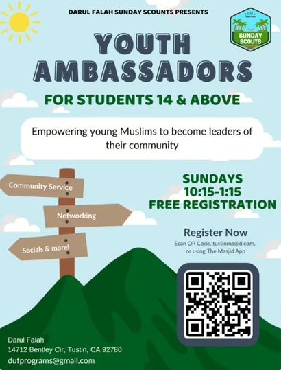Youth Ambassadors (Age 14+)